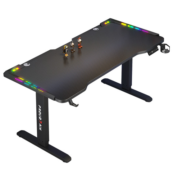 Electric lifting desk desktop computer desk home bedroom double e-sports desk desk desk standing workbench
Electric lifting desk desktop computer desk home bedroom double e-sports desk desk desk standing workbench