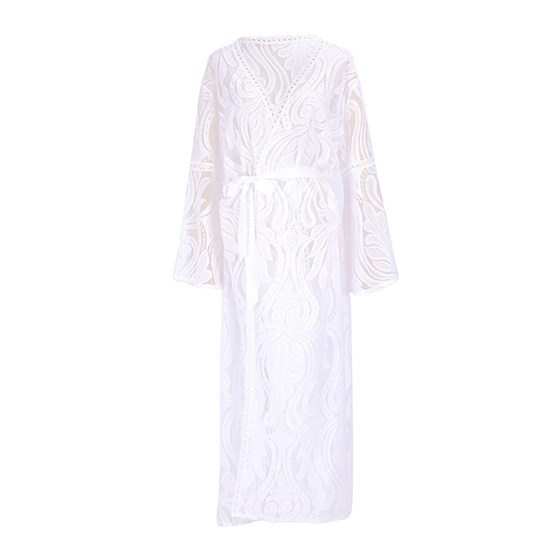 Bikini shirt female 2022 new lace cardigan mid -length skirt and swimsuit sunscreen outside the seaside vacation hot spring
Bikini shirt female 2022 new lace cardigan mid -length skirt and swimsuit sunscreen outside the seaside vacation hot spring