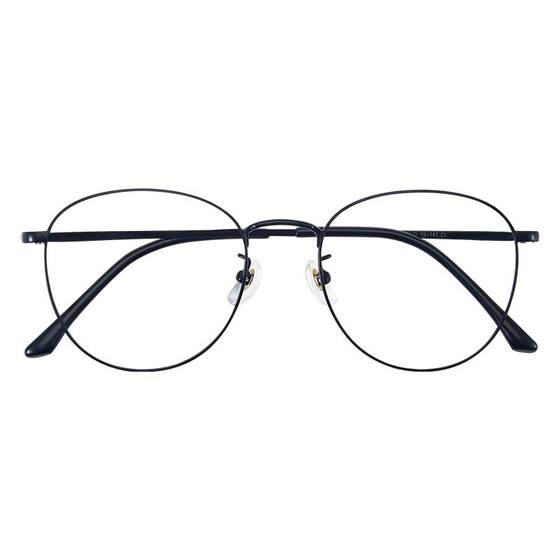 Ultra-light pure titanium finished myopia glasses for women can match anti-blue light and radiation-resistant lenses for men's round frame
Ultra-light pure titanium finished myopia glasses for women can match anti-blue light and radiation-resistant lenses for men's round frame
