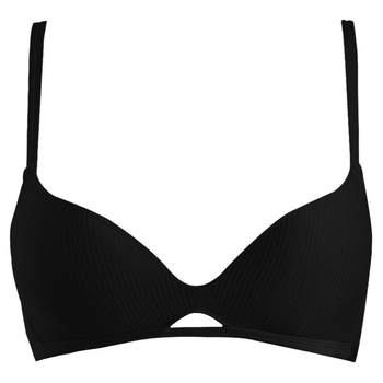 Greer Glossy Seamless Small Breast Push Up Bra Women's Soft Support Wireless Bra