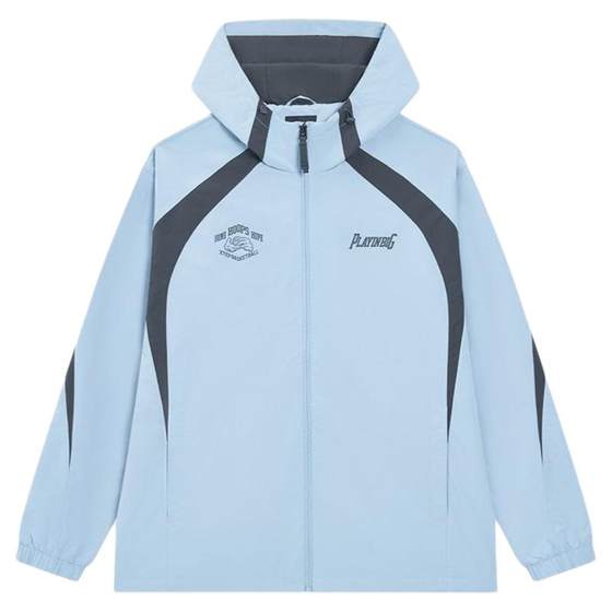 Xtep PLAYIN BIG double-layer windbreaker jacket men's spring 2025 new jacket 975129150183 Xtep PLAYIN BIG double-layer windbreaker jacket men's spring 2025 new jacket 975129150183