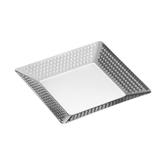 Stainless steel flat bottom square plate commercial display plate chopped pepper fish head plate thickened large plate chicken plate snack plate fruit plate
Stainless steel flat bottom square plate commercial display plate chopped pepper fish head plate thickened large plate chicken plate snack plate fruit plate