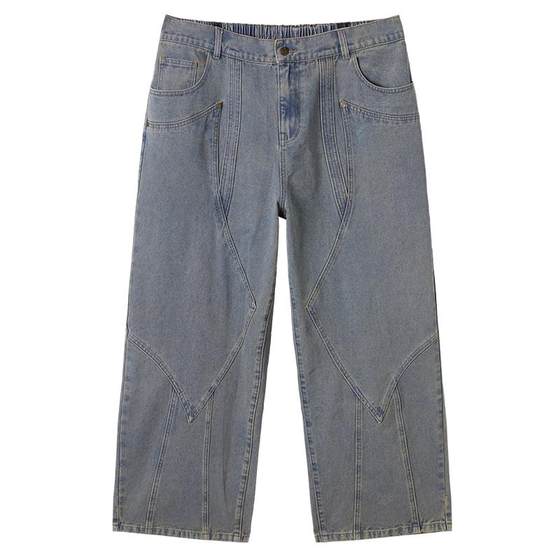 NMAX large-size trendy men's clothing 25-year autumn retro yellow mud dyed jeans crisp and stylish cleanfit straight pants
NMAX large-size trendy men's clothing 25-year autumn retro yellow mud dyed jeans crisp and stylish cleanfit straight pants