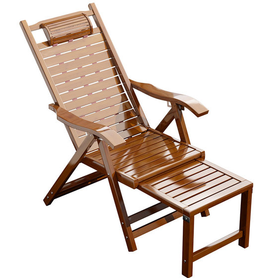 Bamboo lying chair folding chair adult nap chair Elderly Xiaoyao chair balcony lazy leaning chair Xia Liangnukang chair Bamboo lying chair folding chair adult nap chair Elderly Xiaoyao chair balcony lazy leaning chair Xia Liangnukang chair