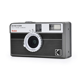 Spot ຮຸ່ນທີສອງຍົກລະດັບຮຸ່ນ Kodak H35N ກ້ອງຖ່າຍຮູບເຄິ່ງກອບ 135 ຟິມທີ່ບໍ່ແມ່ນຖິ້ມແລ້ວສາມາດຖ່າຍຮູບໄດ້ 72 ຮູບ