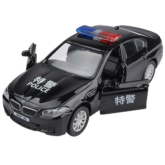 Simulation alloy M5 police car small car toy car model sports car police car Huili children boy gift ornament
Simulation alloy M5 police car small car toy car model sports car police car Huili children boy gift ornament