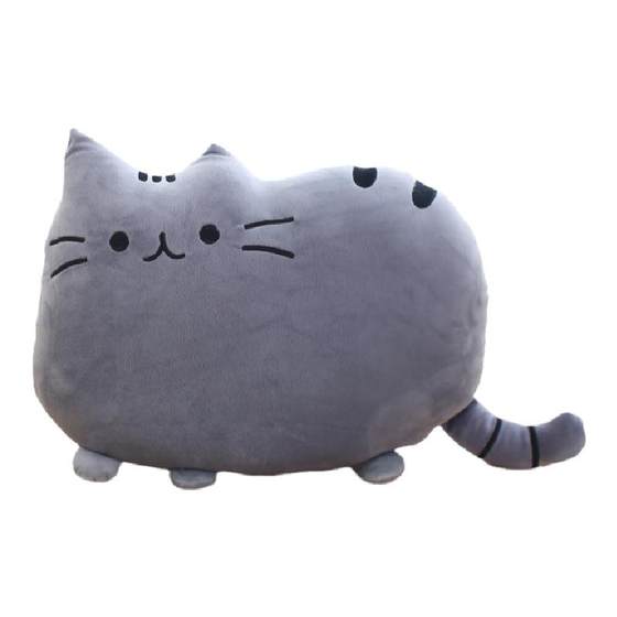 Large Cat Pillow Cat Plush Toy Doll Doll on Bed Sleeping Doll Birthday Gift for Girls Large Cat Pillow Cat Plush Toy Doll Doll on Bed Sleeping Doll Birthday Gift for Girls
