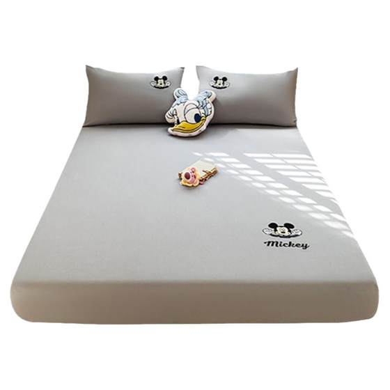 Class A pure cotton bed cover 100 full cotton single piece bed cover full cover anti-slip bed cover bed sheet Simmons mattress protection cover Class A pure cotton bed cover 100 full cotton single piece bed cover full cover anti-slip bed cover bed sheet Simmons mattress protection cover