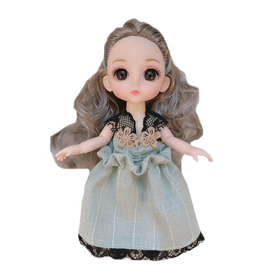 6 inch 16 cm 8 minutes doll clothes multi-joint dress dress skirt OB11bjd toy wedding dress dolls
6 inch 16 cm 8 minutes doll clothes multi-joint dress dress skirt OB11bjd toy wedding dress dolls