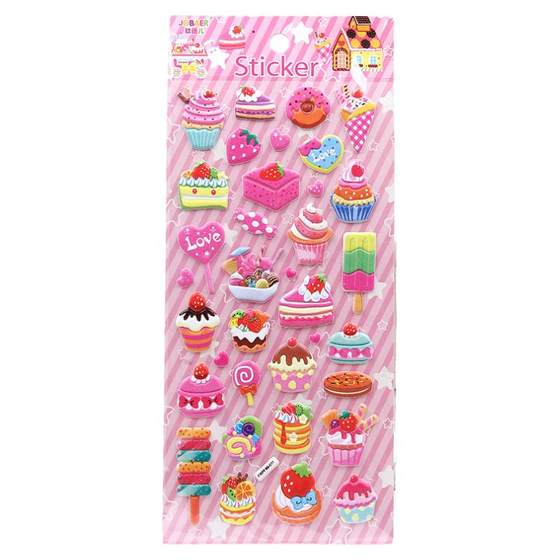 Four cakes, three-dimensional bubble cotton stickers, cones, ice cream, donuts, reward stickers, children's DIY decoration account
Four cakes, three-dimensional bubble cotton stickers, cones, ice cream, donuts, reward stickers, children's DIY decoration account