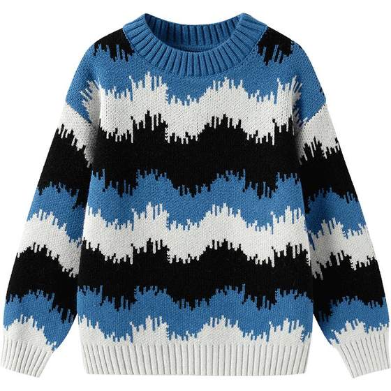 Balabala children's clothing children's sweater boys 2025 autumn and winter pullover knitted sweater trendy thread versatile fashion top
Balabala children's clothing children's sweater boys 2025 autumn and winter pullover knitted sweater trendy thread versatile fashion top