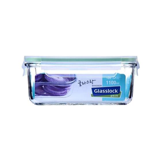Korea imported GlassLock fresh -keeping box glass lunch box microwave bowl boys glass bento box Korea imported GlassLock fresh -keeping box glass lunch box microwave bowl boys glass bento box