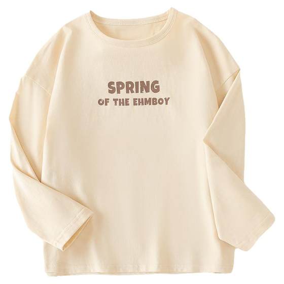 Little Elephant Ham Children's Clothing Boys Long Sleeve T-shirt--Class A Children's Base Shirt 2025 Spring New Style Medium Large Children's Pure Cotton
Little Elephant Ham Children's Clothing Boys Long Sleeve T-shirt--Class A Children's Base Shirt 2025 Spring New Style Medium Large Children's Pure Cotton