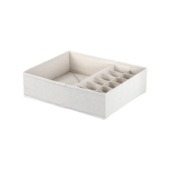 Frost Mountain Underwear Storage Box Pantyhose Socks Washable Fabric Close-fitting Clothing Separator Box Two-in-One Organizing Artifact
Frost Mountain Underwear Storage Box Pantyhose Socks Washable Fabric Close-fitting Clothing Separator Box Two-in-One Organizing Artifact