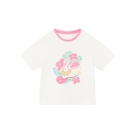 2025 spring and summer new girls short-sleeved T-shirt white medium-sized children's cotton top T-shirt fashionable and fashionable
2025 spring and summer new girls short-sleeved T-shirt white medium-sized children's cotton top T-shirt fashionable and fashionable
