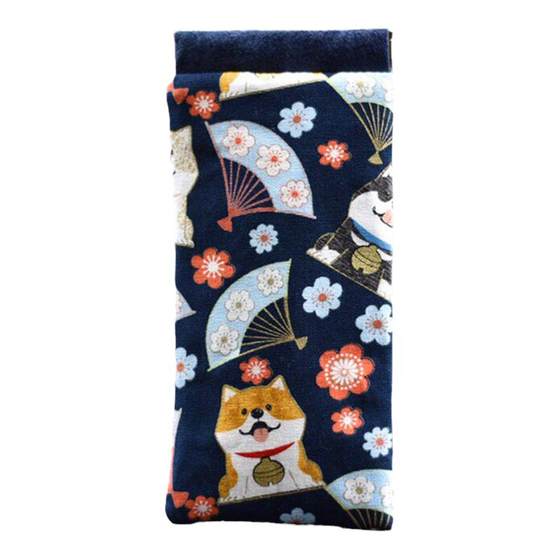 Maple outer hand -made original embroidery fabric storage bag sunglasses bag sunglasses bag protective sleeve anti -pressure portable Maple outer hand -made original embroidery fabric storage bag sunglasses bag sunglasses bag protective sleeve anti -pressure portable