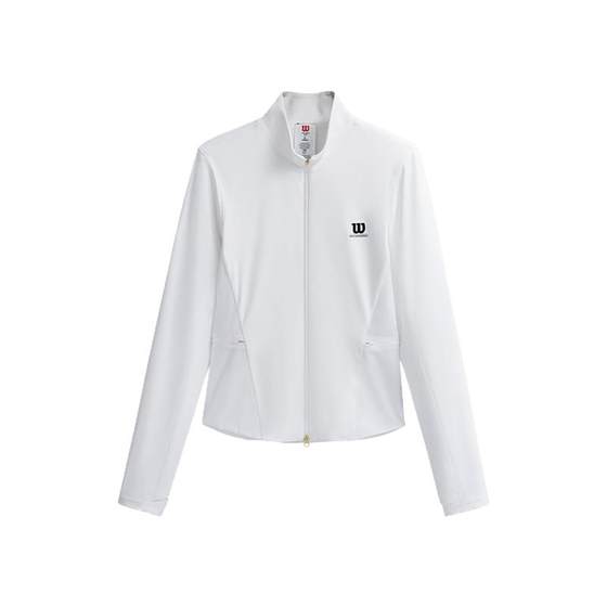 Wilson Will Win Official Spring and Summer Women's FULL ZIP Tight Stretch Knit Long Sleeve T-Shirt Tennis Jacket
Wilson Will Win Official Spring and Summer Women's FULL ZIP Tight Stretch Knit Long Sleeve T-Shirt Tennis Jacket