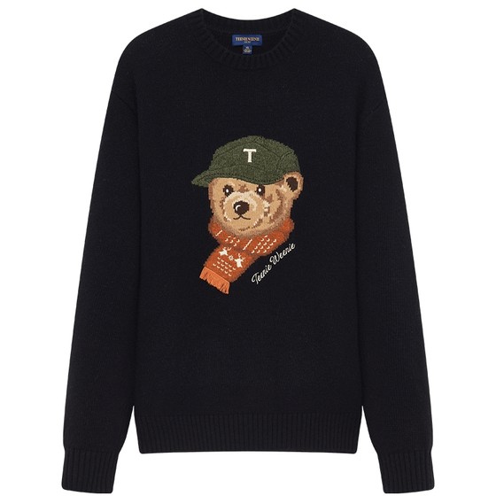 TeenieWeenie Bear Men's Simple Fashion Round Neck Sweater Spring Casual Warm Sweater Wool Shirt
TeenieWeenie Bear Men's Simple Fashion Round Neck Sweater Spring Casual Warm Sweater Wool Shirt