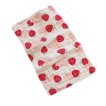 Baby gauze cotton face towel rectangular small towel newborn baby cotton super soft children's towel saliva towel