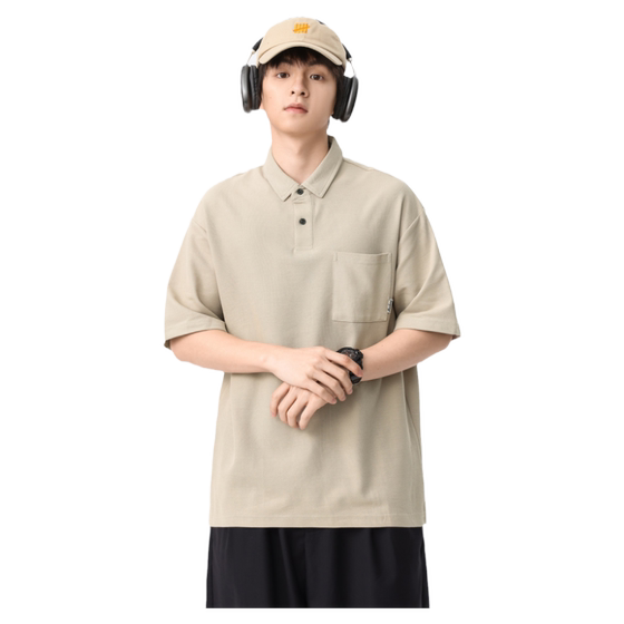 2025 summer new American heavy short-sleeved POLO shirt men's solid color lapel Japanese simple casual sports T-shirt
2025 summer new American heavy short-sleeved POLO shirt men's solid color lapel Japanese simple casual sports T-shirt