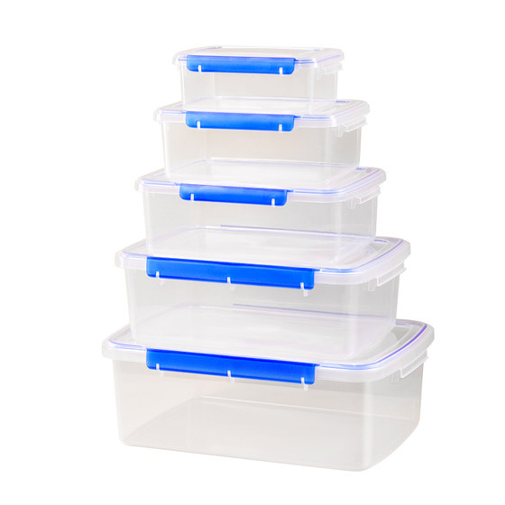 Fresh box refrigerator storage box rectangular sealed box large capacity stall special food grade plastic box commercial
Fresh box refrigerator storage box rectangular sealed box large capacity stall special food grade plastic box commercial