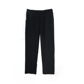 Pear-shaped body ice ice silk pants sports pants for women, summer ກາງເກງບາງໆຊື່, ການອອກແບບ elastic, ແຫ້ງໄວ, ກາງເກງເກົ້າຈຸດ