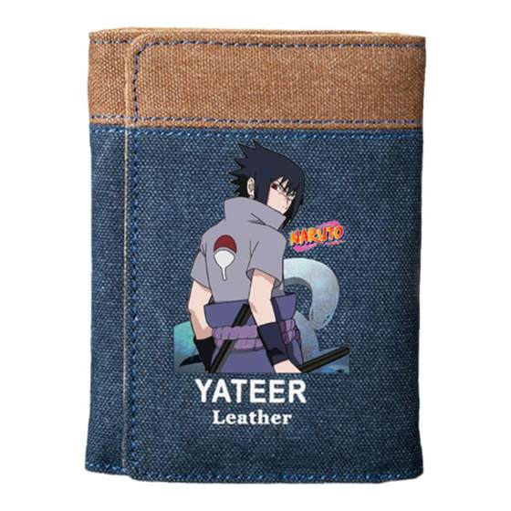 Naruto Wallet Male Canvas Fashion Trend Student Cartoon Anime Surrounding Naruto Sasuke Itachi Kakashi Wallet Naruto Wallet Male Canvas Fashion Trend Student Cartoon Anime Surrounding Naruto Sasuke Itachi Kakashi Wallet