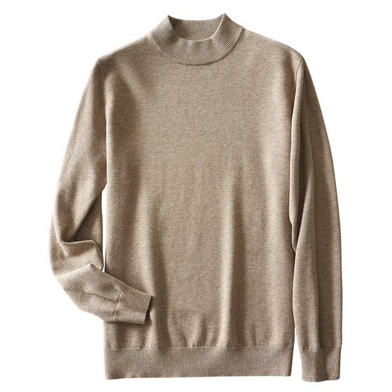 Autumn and winter V -neck sweater men's cashmere cashmere plastic solid color loose bottom knit sweater big size thickened wool sweater man Autumn and winter V -neck sweater men's cashmere cashmere plastic solid color loose bottom knit sweater big size thickened wool sweater man