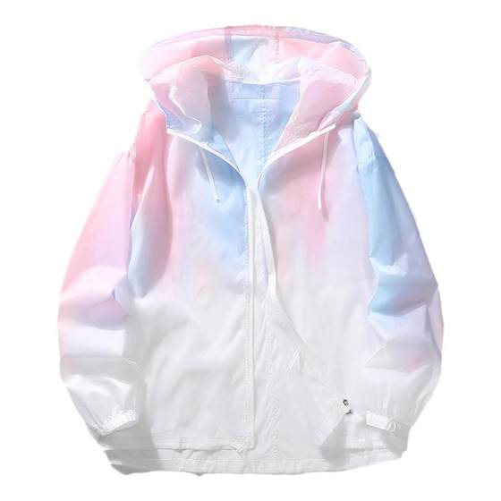 Outlets men and women's jackets for summer couples sun protection clothes loose gradient anti-ultraviolet sun protection clothes thin skin clothes
Outlets men and women's jackets for summer couples sun protection clothes loose gradient anti-ultraviolet sun protection clothes thin skin clothes