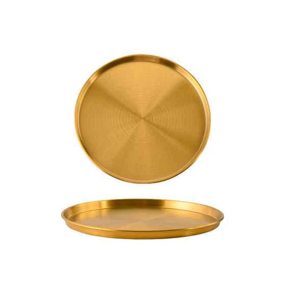 Korean stainless steel disc gold commercial barbecue plate bone plate flat bottom tray fruit shallow plate dessert cake plate
Korean stainless steel disc gold commercial barbecue plate bone plate flat bottom tray fruit shallow plate dessert cake plate