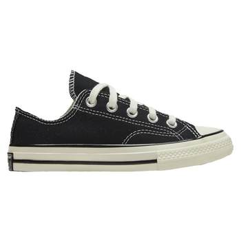 CONVERSE Official 1970S Classic Men's Retro Low-top Canvas Shoes ເກີບເດັກນ້ອຍ Black 368986C