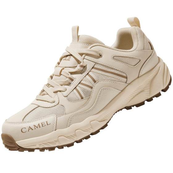 Camel Panlong hiking shoes off-road shoes outdoor shoes new summer anti-slip mesh wear-resistant cushioning hiking shoes for men and women Camel Panlong hiking shoes off-road shoes outdoor shoes new summer anti-slip mesh wear-resistant cushioning hiking shoes for men and women