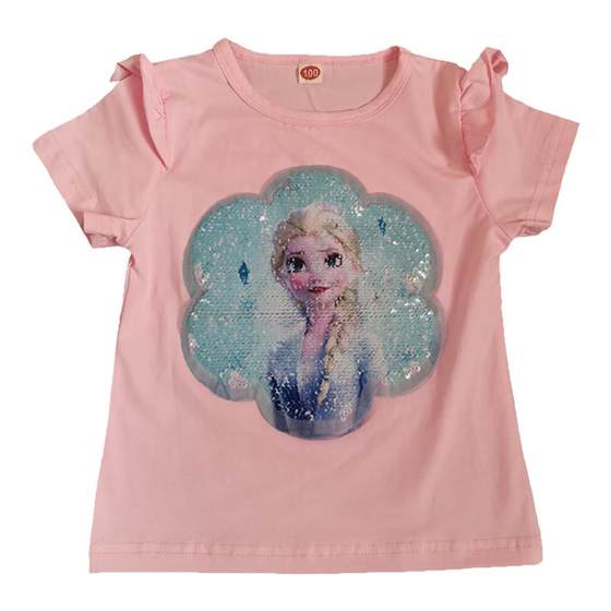 Little flying sleeve top for girls summer clothing 2025 Aisa Star Dailu pure cotton sequins color change clothes for children short-sleeved T-shirt 4
Little flying sleeve top for girls summer clothing 2025 Aisa Star Dailu pure cotton sequins color change clothes for children short-sleeved T-shirt 4