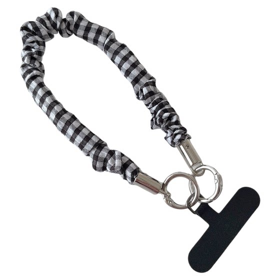 Ins Korean plaid fabric mobile phone lanyard hanging wrist pendant ccd camera keychain bag short bracelet literary temperament female niche high fashion wrist strap rope anti-chain gasket shell
Ins Korean plaid fabric mobile phone lanyard hanging wrist pendant ccd camera keychain bag short bracelet literary temperament female niche high fashion wrist strap rope anti-chain gasket shell