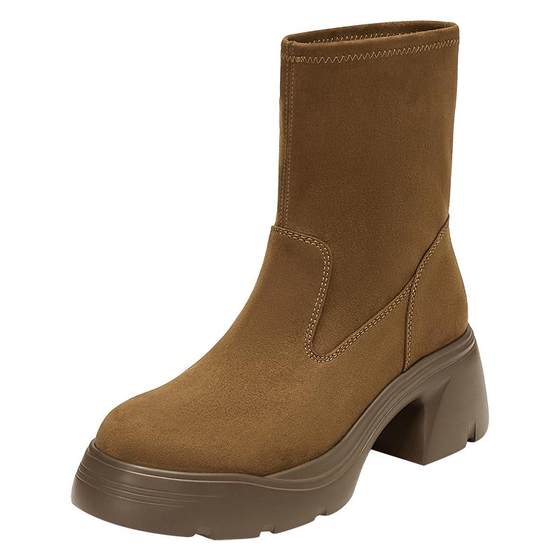 Sijiatu's new small horseshoe elastic boots mid-boots thin boots thick-soled women's fashion boots EZJ01DZ4
Sijiatu's new small horseshoe elastic boots mid-boots thin boots thick-soled women's fashion boots EZJ01DZ4