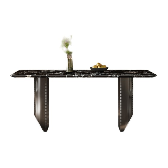 Natural marble dining table rectangular 2025 new light luxury high-end home high-end black rose luxury stone dining table
Natural marble dining table rectangular 2025 new light luxury high-end home high-end black rose luxury stone dining table