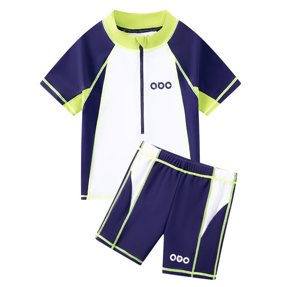 Children's swimsuit boys 2025 summer new sun protection split swimsuit short-sleeved swimming trunks medium-sized children's swimming suit
Children's swimsuit boys 2025 summer new sun protection split swimsuit short-sleeved swimming trunks medium-sized children's swimming suit