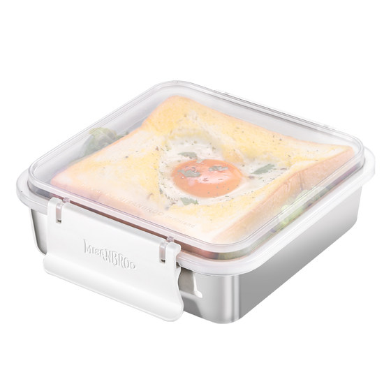 MiShenbao 316 stainless steel sandwich lunch box can be microwave-heated and lightly eaten fruit sealed and portable
MiShenbao 316 stainless steel sandwich lunch box can be microwave-heated and lightly eaten fruit sealed and portable