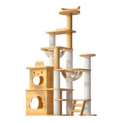 Cat climbing frame, cat nest, cat tree, large space capsule, towering pillar, cat shelf, jumping platform, toy, cat supplies