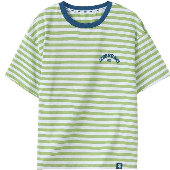 Pig Tony TABE boys short-sleeved T-shirt striped fat children's large size children's clothing medium and big children's summer 2025 new style
Pig Tony TABE boys short-sleeved T-shirt striped fat children's large size children's clothing medium and big children's summer 2025 new style