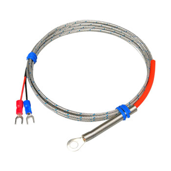 K-type patch thermocouple ດ້ານ end gasket ເຄື່ອງຫຸ້ມຫໍ່ thermocouple probe ເຊັນເຊີອຸນຫະພູມຮູຂຸມຂົນ