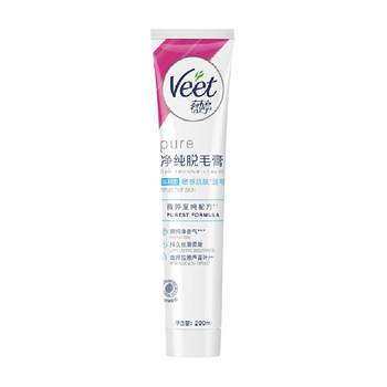 Veet/Weiting Pure Hair Removal Cream Mild 200ml 50ml ຜະລິດຕະພັນກຳຈັດຂົນທີ່ບໍ່ຖາວອນ