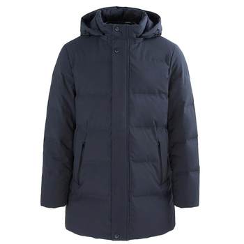 Tambor Men's Down Jacket Winter Men's Thickened Large ຜູ້ໃຫຍ່ອາຍຸກາງແລະຜູ້ສູງອາຍຸທຸລະກິດຂອງພໍ່ Jacket ລະດູຫນາວແບບທໍາມະດາ