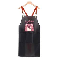 Transparent apron tpu waterproof and oil-proof home kitchen 2023 new style internet celebrity same style catering special work clothes for women