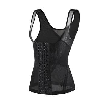 Tingmei Body Shaping Adjustable Vest, Waist Cinch, Back Correct Shaping, Body Slimming, Tummy Slimming, ແອວຂຶ້ນເທິງ