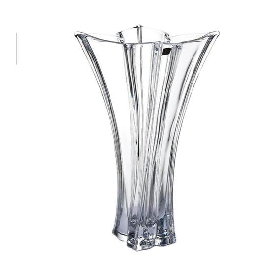 Imported BOHEMIA Bohemian crystal glass vase Modern home living room flower arrangement vase
Imported BOHEMIA Bohemian crystal glass vase Modern home living room flower arrangement vase