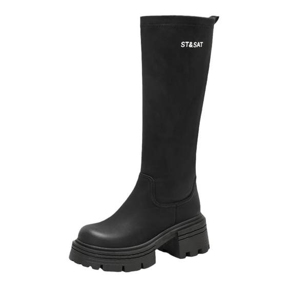 Saturday Fashionable versatile thick-soled thick-heeled fashion boots for women 2024 fall new round toe small stretch boots
Saturday Fashionable versatile thick-soled thick-heeled fashion boots for women 2024 fall new round toe small stretch boots