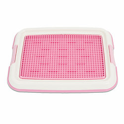 Alice dog toilet fixed-point Alice dog toilet flat plate with grid for small and medium-sized dogs splash-proof potty without wet feet