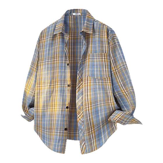 Huili plaid shirt men's 2025 new American high-end and handsome casual long-sleeved shirt spring jacket men
Huili plaid shirt men's 2025 new American high-end and handsome casual long-sleeved shirt spring jacket men