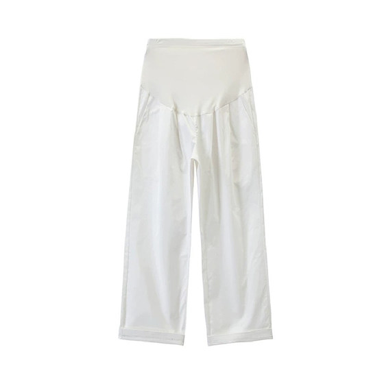LeoMami maternity pants for summer wear thin belly-resisting nine-point straight-leg pants loose and versatile comfortable and casual wide-leg pants
LeoMami maternity pants for summer wear thin belly-resisting nine-point straight-leg pants loose and versatile comfortable and casual wide-leg pants